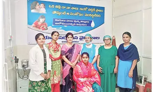 New mother donates 3 ltrs of breast milk to Milk Bank