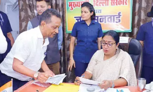 CM Rekha holds first ‘Jansunwai’ at new camp office