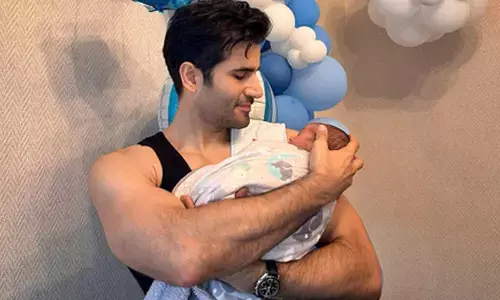 Karan Tacker gets emotional as he holds his newborn nephew in his arms