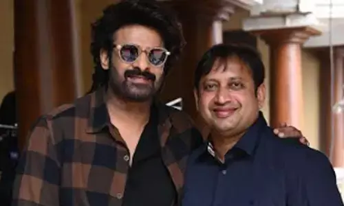 Prabhas wishes producer SKN birthday Prabhas wishes producer SKN birthday