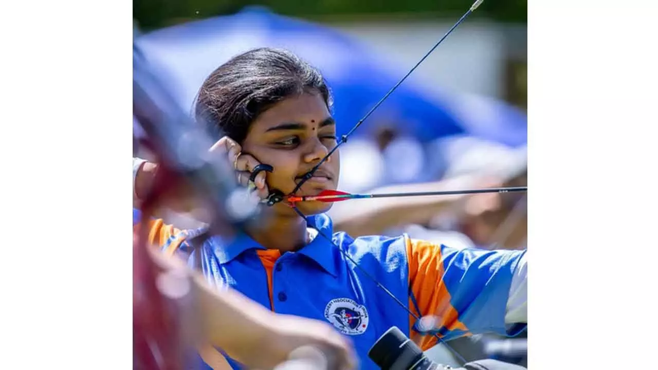 Archery WC: Jyothi, Parneet enter compound women SF; Rishabh, Aman bow out in second round Archery WC: Jyothi, Parneet enter compound women SF; Rishabh, Aman bow out in second round
