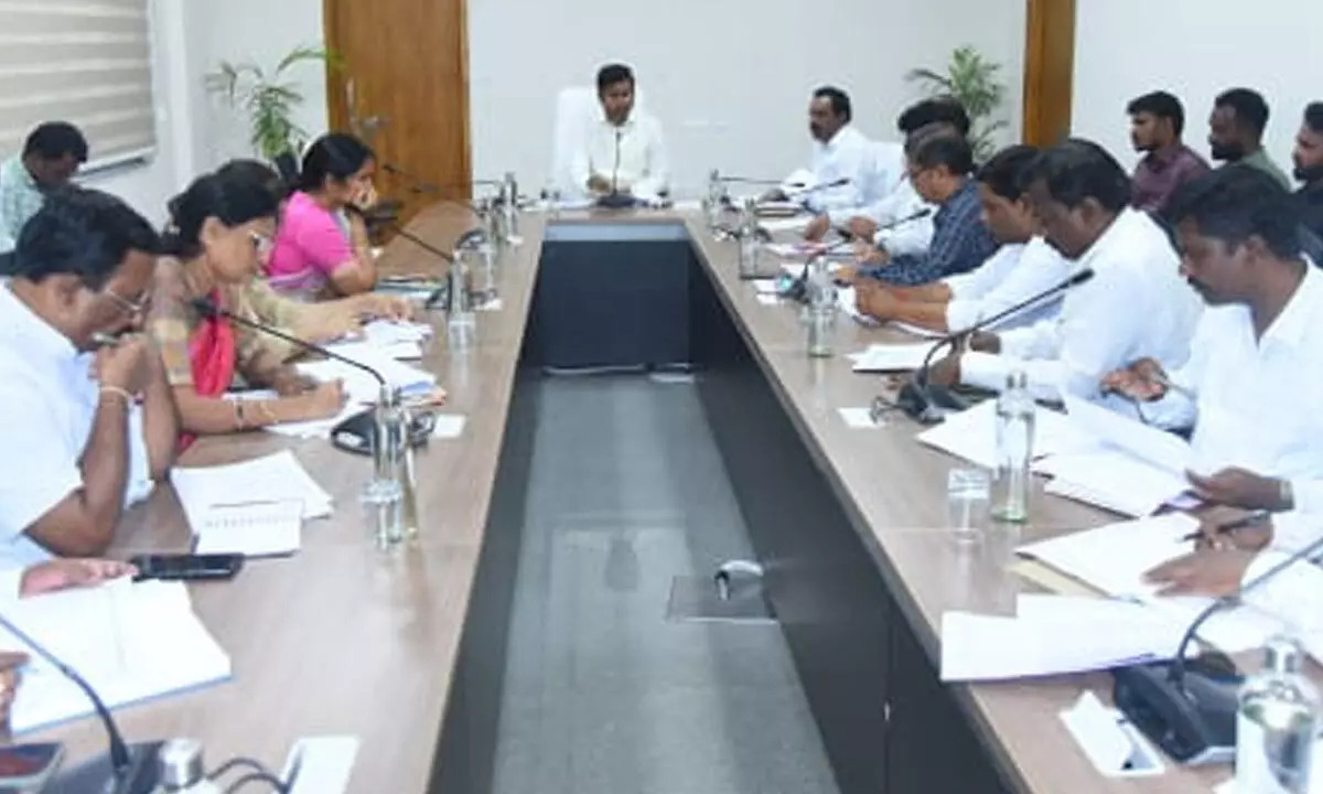 Collector Santosh Orders Fast-Tracking of Pending Dharani Applications and Public Service Requests in Gadwal Collector Santosh Orders Fast-Tracking of Pending Dharani Applications and Public Service Requests in Gadwal