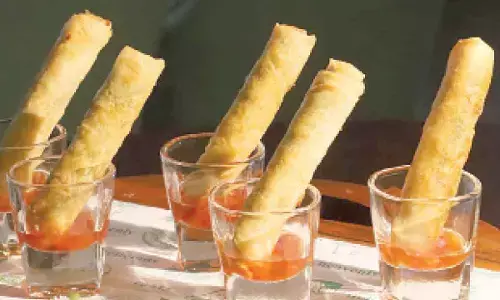 Try this cheese, greens & golden crunch taquitos