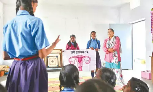 Principal, staffer held for menstrual check of students