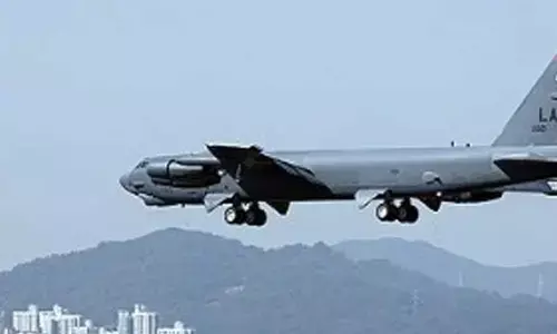 South Korea, US, Japan stage joint air drills involving B-52 bomber