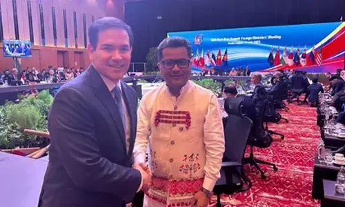 MoS Margherita meets US Secretary of State in Malaysia