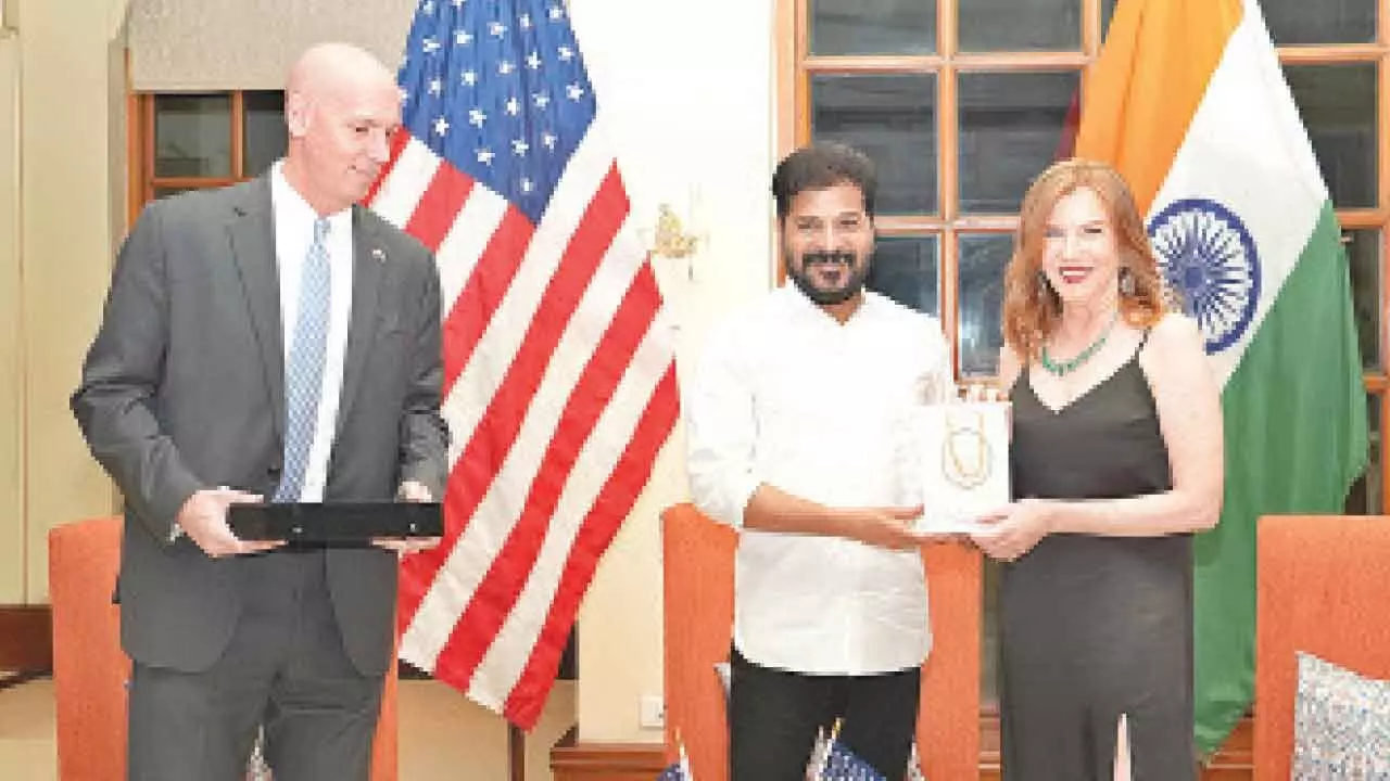 TG, US to work closely for rapid growth of state: CM