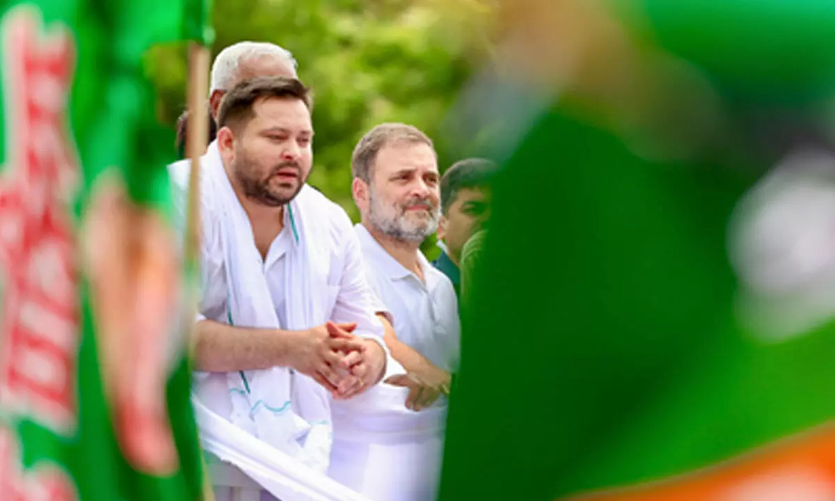 Mahagathbandhan meeting today in Patna to finalise strategy for Bihar polls