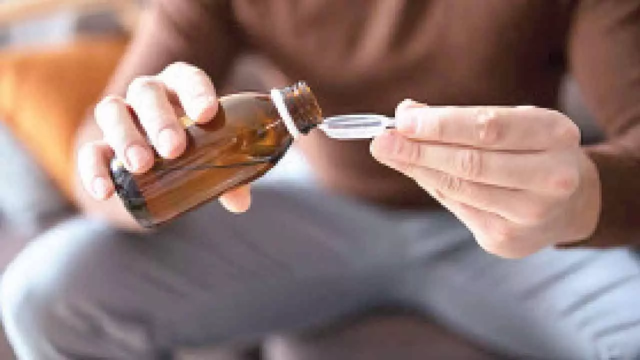 Man held with over 5,000 bottles of fake cough syrup