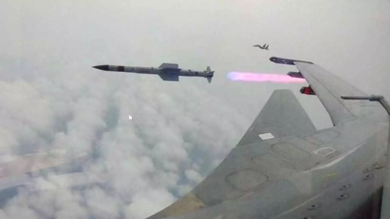 DRDO and IAF successfully test ‘Astra’ BVRAAM from Su-30 Mk-I