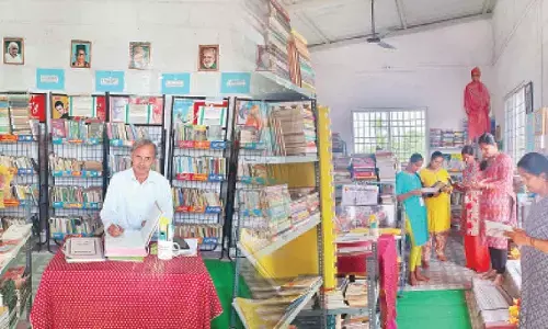 Turning Pages, Changing Lives: Retired railway officer builds free library for rural students in Tumakuru