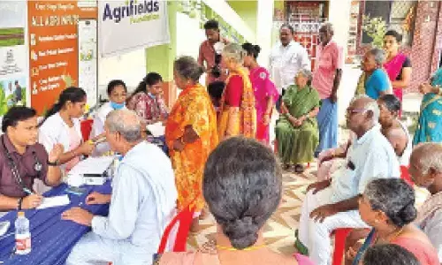 Agrifields hosts health camp