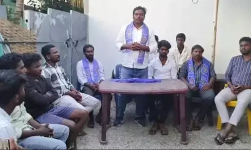 Bhim Army Alleges Negligence by Revenue Officials in Jogulamba Gadwal