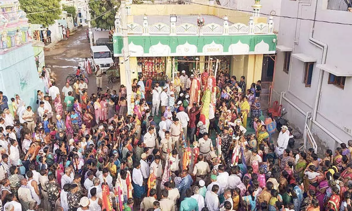 Muharram observed at Dimmagudi after 30 yrs Muharram observed at Dimmagudi after 30 yrs