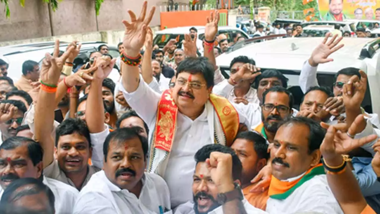 Telangana’s development possible only with double-engine govt: Ramchander Rao Telangana’s development possible only with double-engine govt: Ramchander Rao