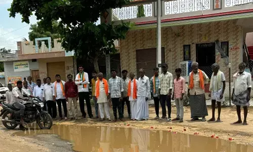Overflowing Drains, Mosquito Menace: BJP Flags Neglect in Jogulamba Gadwal Village