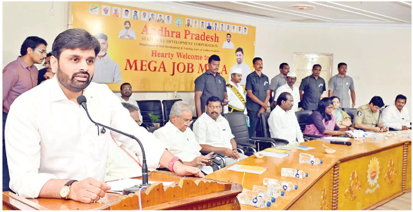 3,500 get placements at mega job mela 3,500 get placements at mega job mela