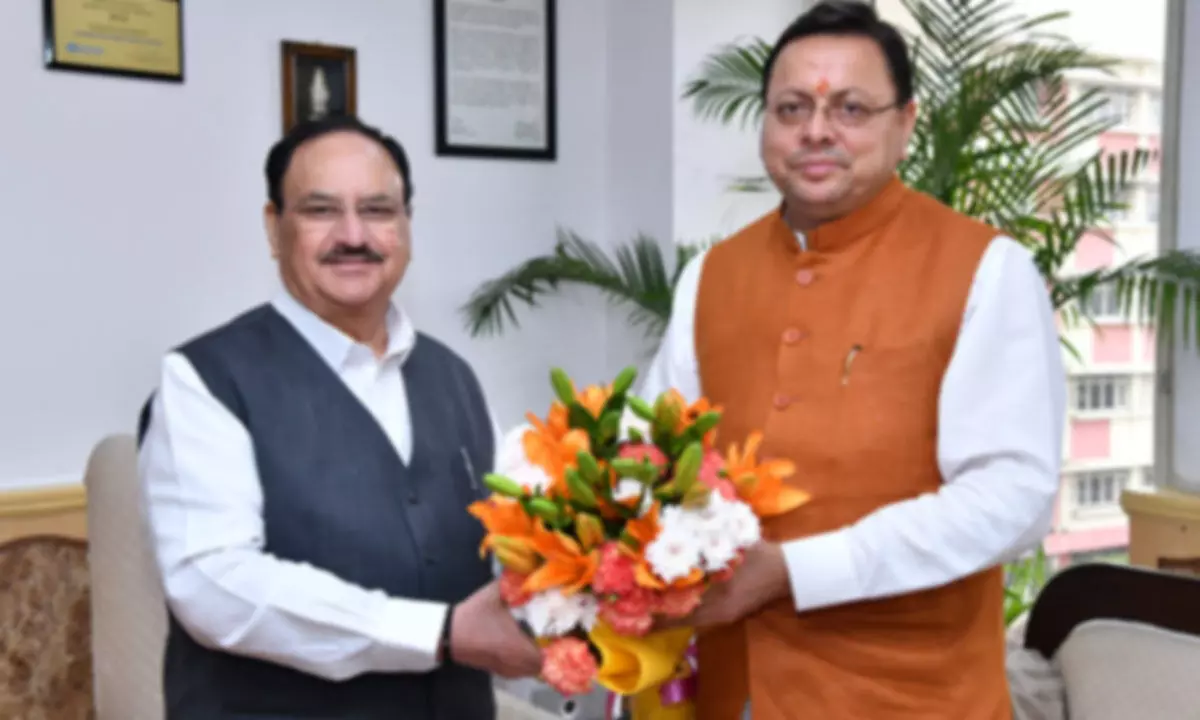 Uttarakhand CM meets Union Health Minister, urges for expansion in air ambulance fleet Uttarakhand CM meets Union Health Minister, urges for expansion in air ambulance fleet