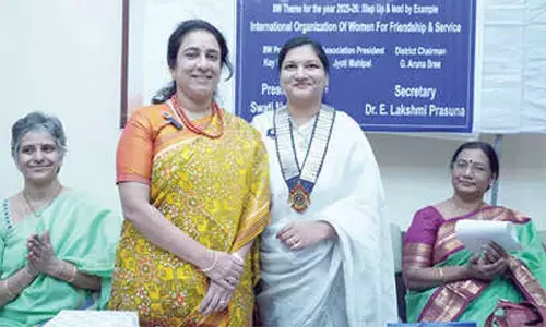 New president installed for Inner Wheel Club, Waltair