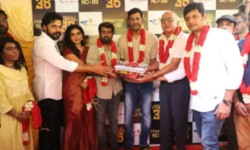 Vishal’s ‘Vishal-35’ pooja ceremony held