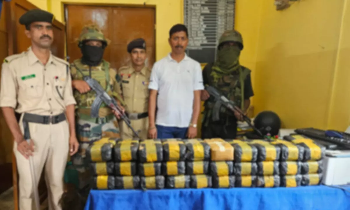 Tripura: Security forces seize drugs valued at Rs 30 crore Tripura: Security forces seize drugs valued at Rs 30 crore