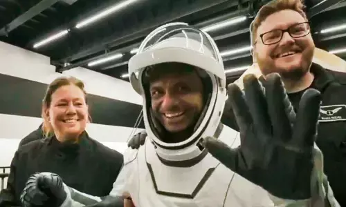 Splashdown! The grace has landed