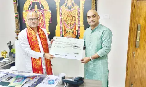 AP Grameena Bank donates Rs 44.81L to TTD