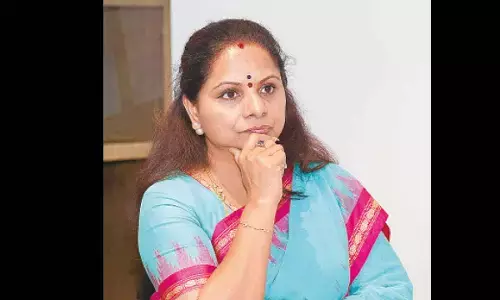 Now, Kavitha ploughing a lonely furrow!