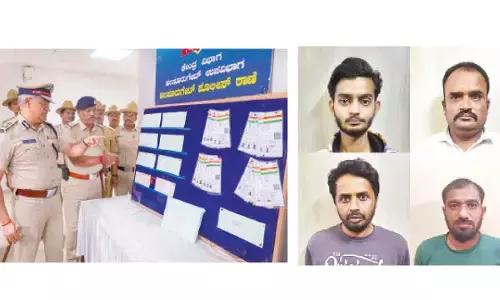 Fake surety scam busted; 8 held for producing forged Aadhaar cards
