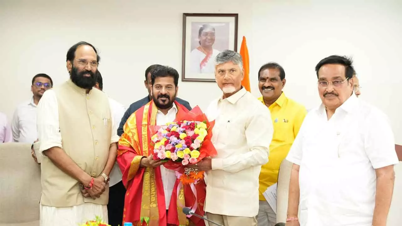 Long-pending inter-state water disputes: TG, AP CMs reach   consensus in 4 areas