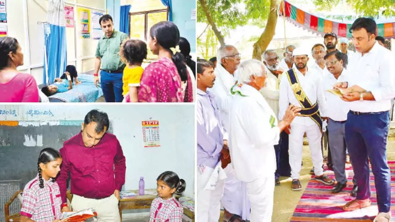 Sircilla Collector Sandeep earns public trust with good governance Sircilla Collector Sandeep earns public trust with good governance