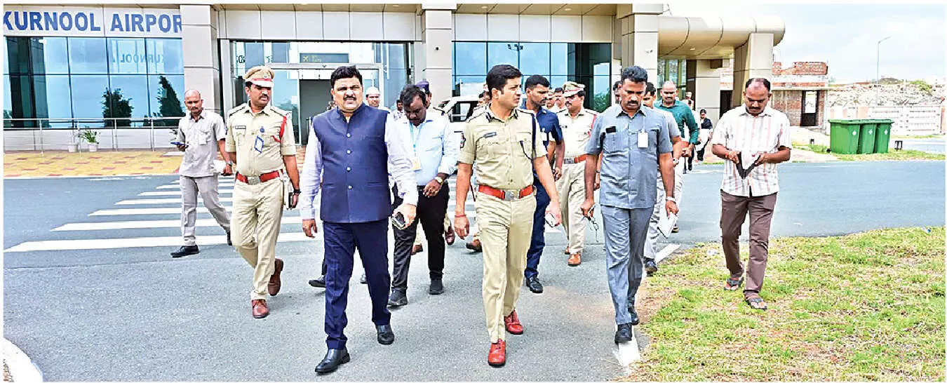 Elaborate security in place for CM’s visit Elaborate security in place for CM’s visit