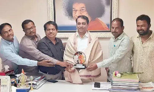 The Hans India anniversary celebrated at Prasanthi Nilayam