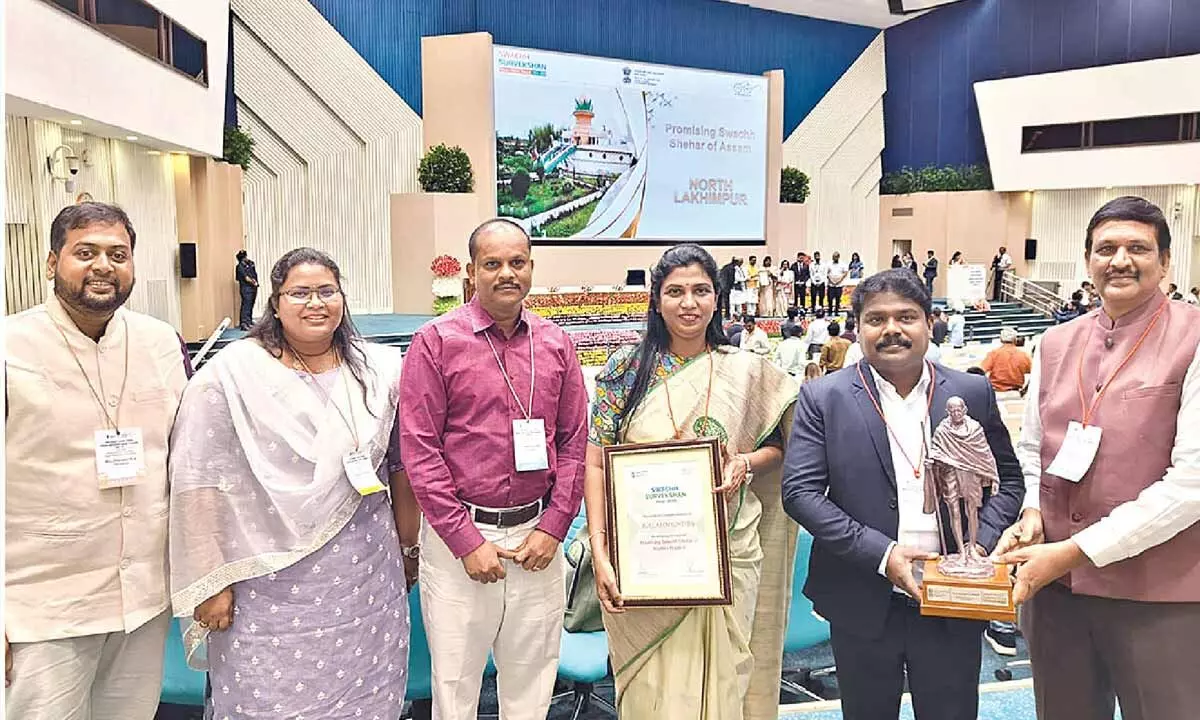 Rajamahendravaram bags 19th national rank Rajamahendravaram bags 19th national rank