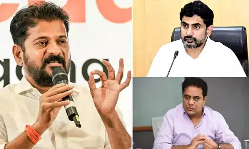 KTR met Nara Lokesh secretly 3 times: CM Revanth