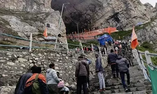 Amarnath Yatra suspended amid heavy rains