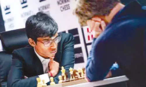 Praggnanandhaa stuns Carlsen