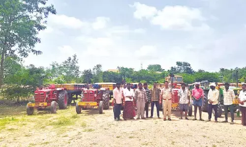 5 sand tractors seized for speeding
