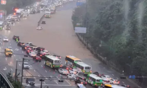 South Korea: Torrential rains kill four; two missing, over 5,600 evacuated