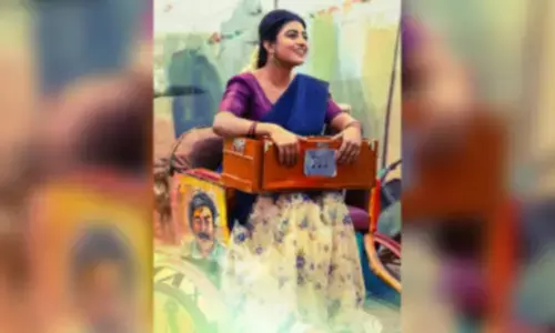 Anandhi shines in the soulful first look of ‘Garividi Lakshmi’