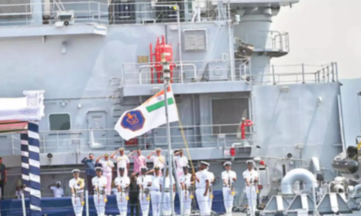 Indigenously-designed INS Nistar gets commissioned into Indian Navy Indigenously-designed INS Nistar gets commissioned into Indian Navy