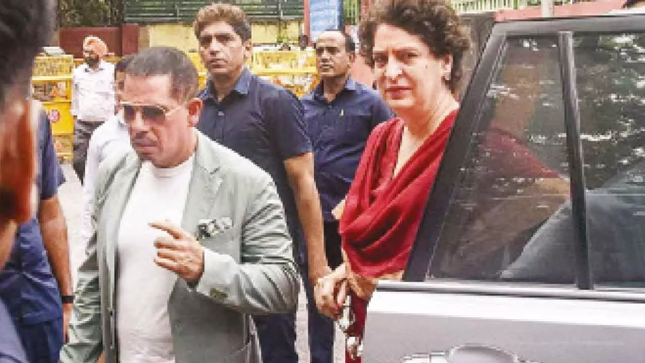 Rahul Gandhi slams ED chargesheet against Vadra