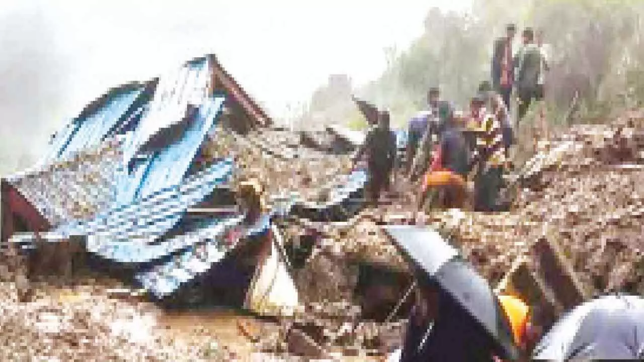 250 roads closed due to heavy downpour in HP 250 roads closed due to heavy downpour in HP