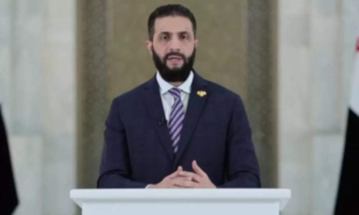 Syrian interim leader calls for unity as nationwide ceasefire takes effect Syrian interim leader calls for unity as nationwide ceasefire takes effect