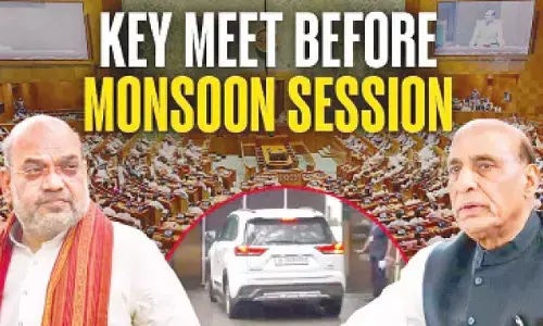 Rajnath singh, Shah hold strategy meet