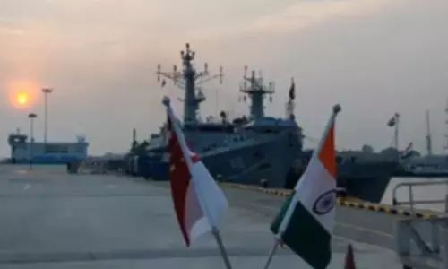 Indian Navy ships conclude Singapore visit, enhance maritime ties