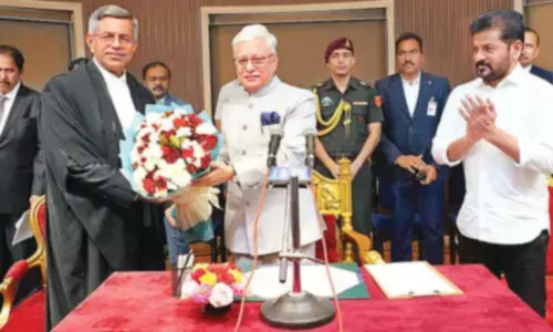 AK Singh sworn in Chief Justice of TG HC