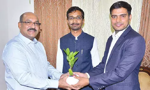 Justice Prasad receives warm welcome