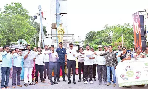 Make Sathya Sai district plastic-free