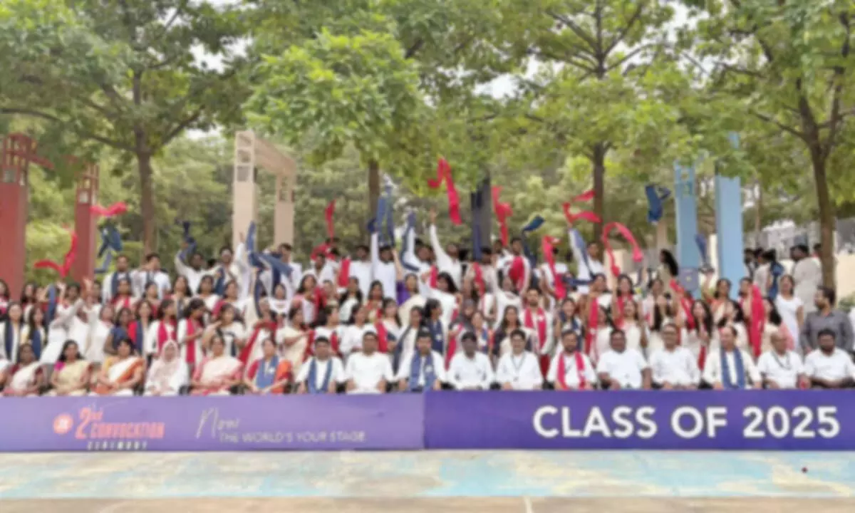 Anurag University celebrates second convocation ceremony Anurag University celebrates second convocation ceremony